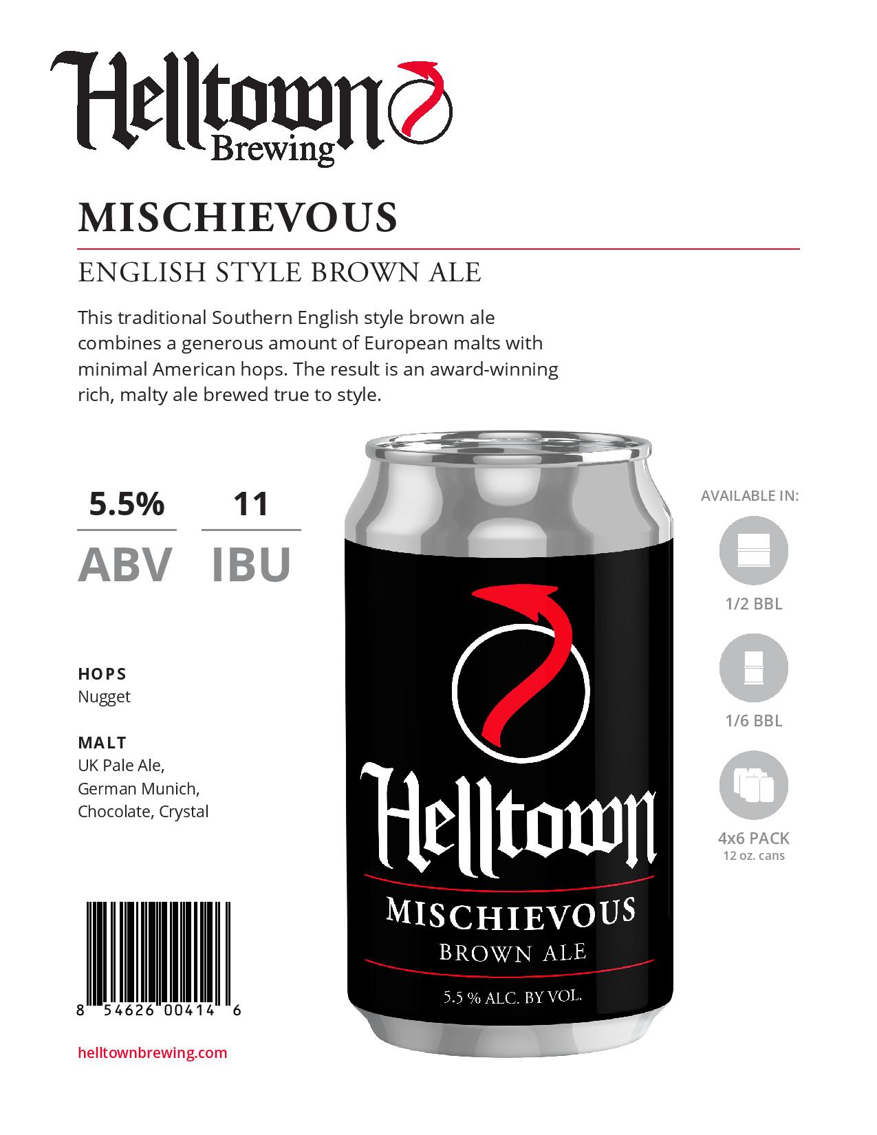 Mischievous Brown Ale