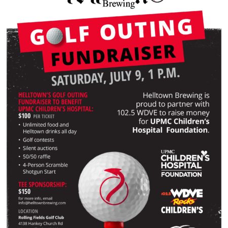 Helltown Golf Outing Flyer! Join us July 9th!