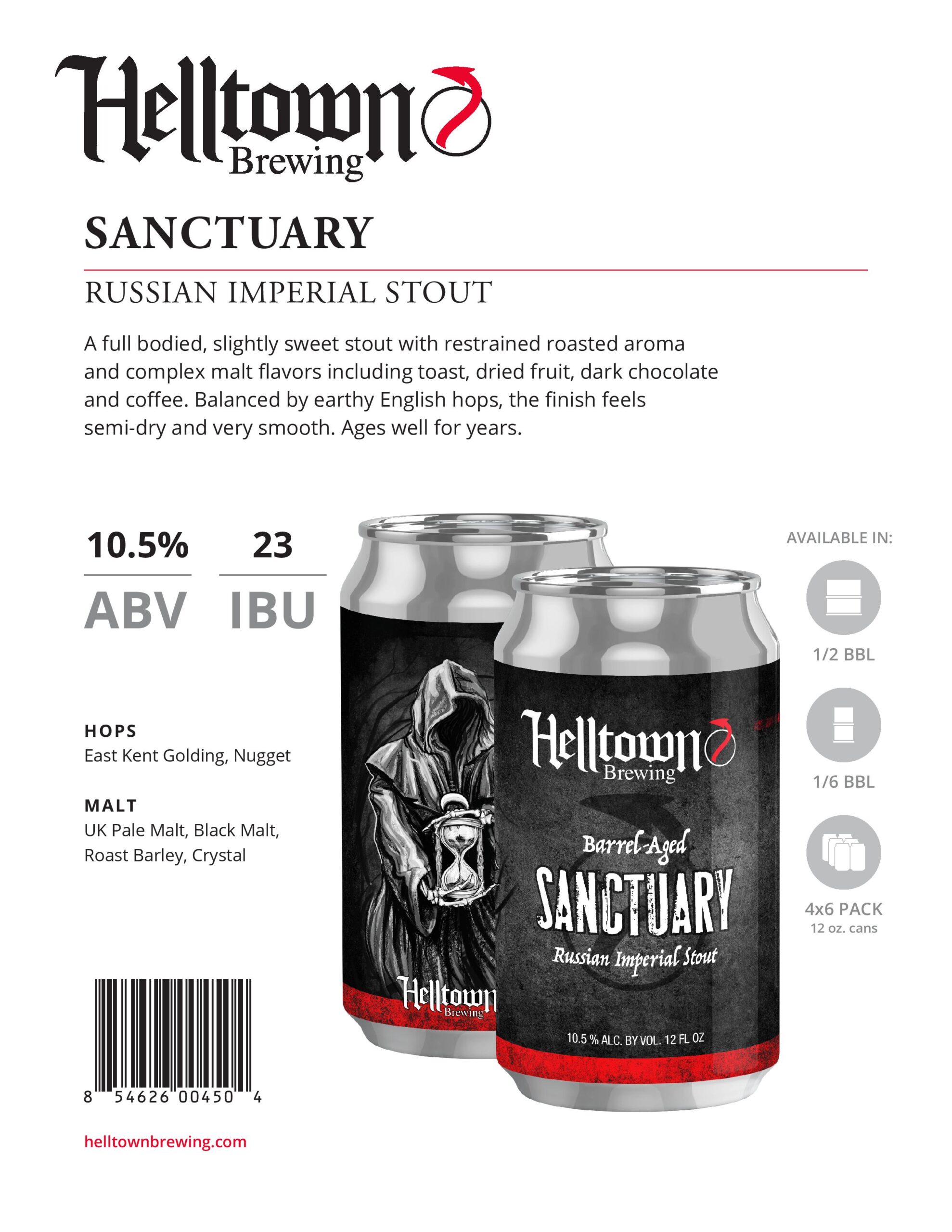 December Release - Sanctuary - Russian Imperial Stout